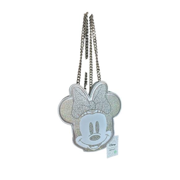 Minnie Mouse Rhinestone Crossbody Bag Disneyland Walt Disney World - Picture 1 of 6
